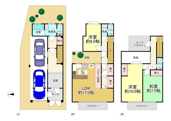 大阪市西成区天神ノ森２丁目の中古一戸建