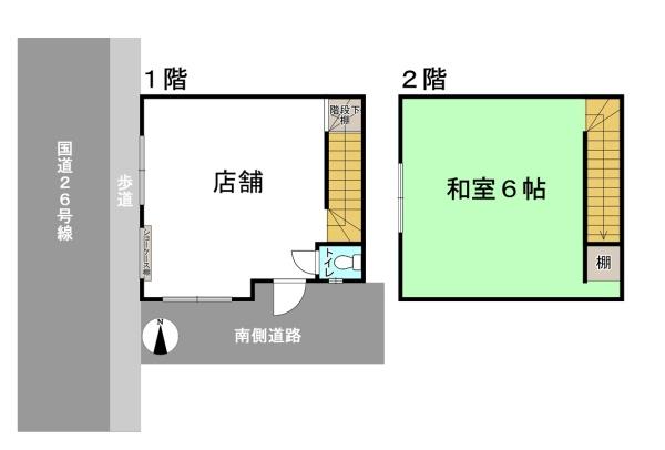 大阪市住之江区粉浜１丁目　店舗