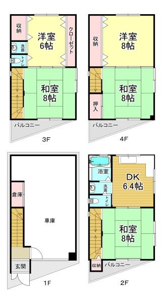 大阪市港区磯路３丁目の中古一戸建て