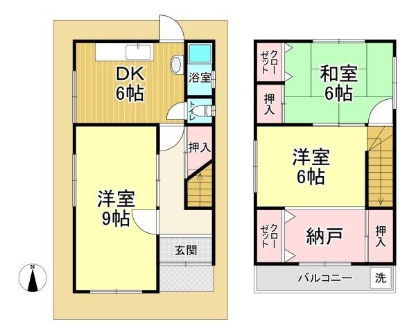 大阪市大正区小林東３丁目　中古戸建