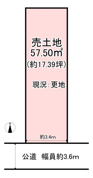 大阪市西成区南開２丁目　売土地