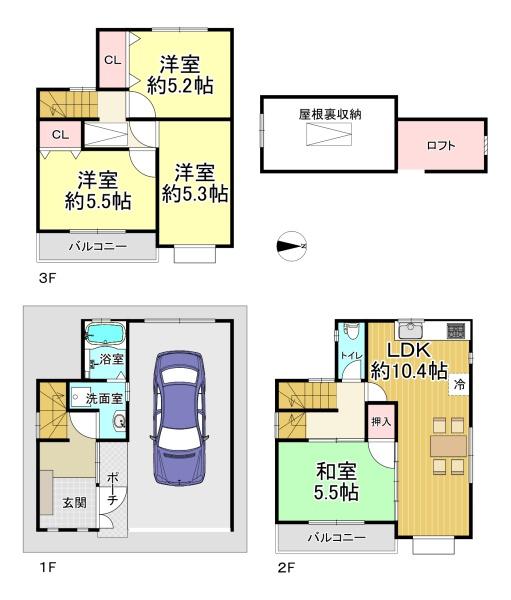 大阪市西成区津守３丁目の中古一戸建て