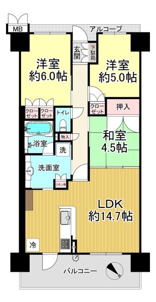 ディオエスタミオ南住吉壱番館
