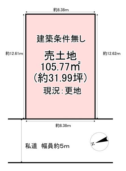 大阪市大正区南恩加島６丁目　売土地
