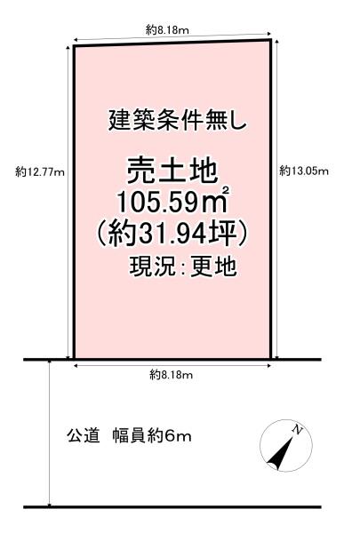 大阪市大正区北恩加島１丁目　売土地