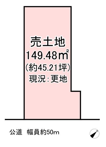 堺市堺区竜神橋町１丁の土地