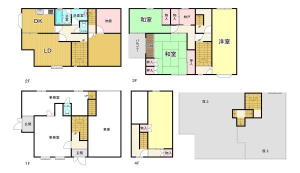 大阪市住吉区山之内３丁目　一棟売りビル