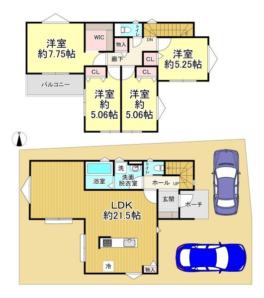 堺市西区家原寺町１丁　Ｃ号地　新築戸建