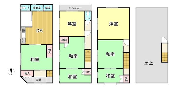 大阪市西成区梅南３丁目　中古戸建
