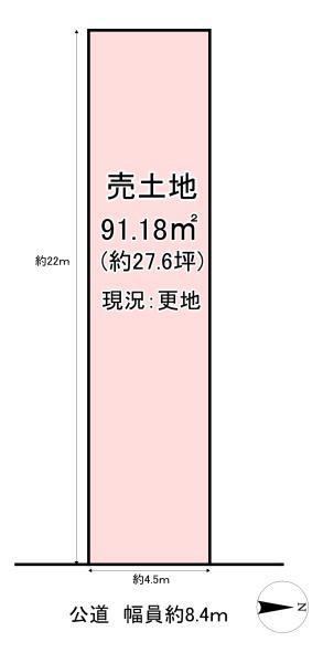 堺市堺区宿屋町東３丁　売土地