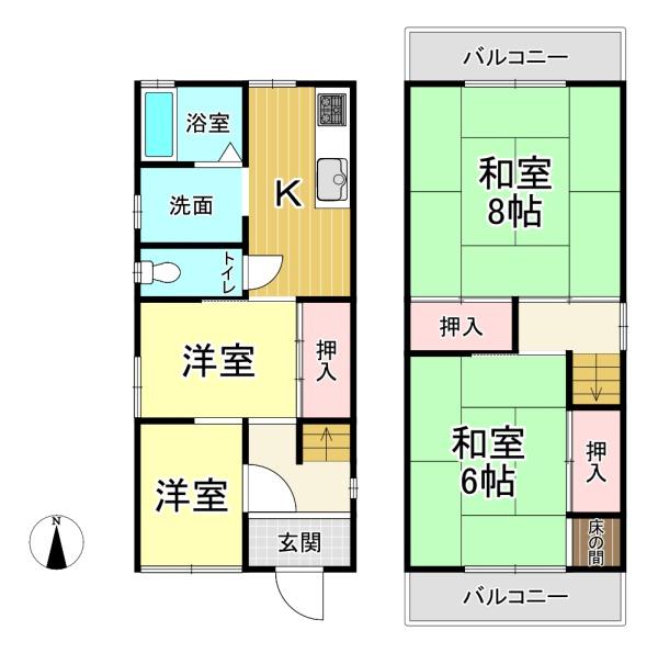 大阪市西成区橘３丁目　中古戸建