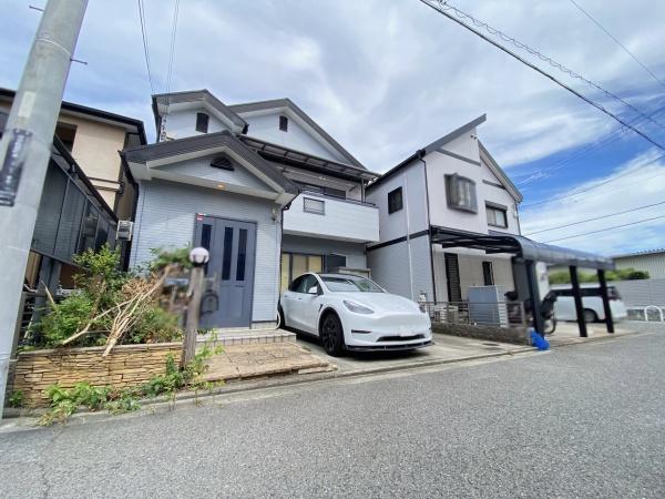 堺市西区浜寺船尾町東1丁の中古一戸建て(前面道路含む現地写真)