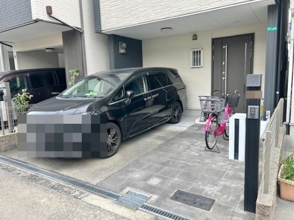 大阪市住之江区西加賀屋2丁目の中古一戸建て(駐車場)