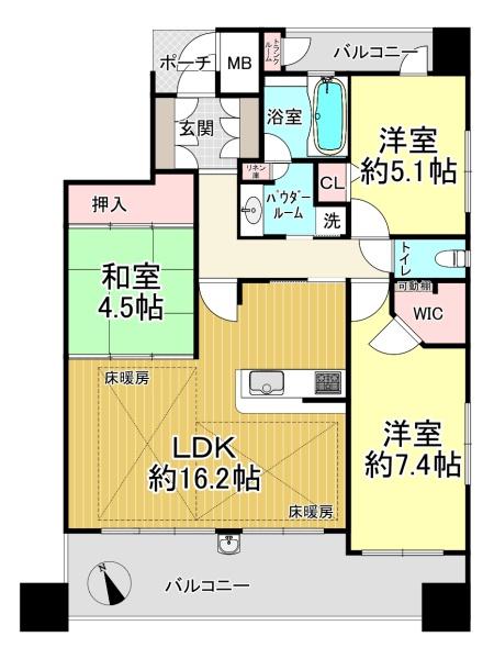 ディークラディア堺北三国ケ丘