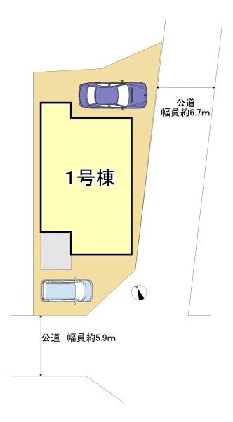 堺市西区家原寺町２期１号棟　新築戸建