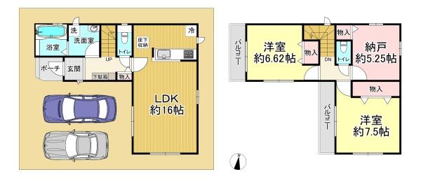 堺市西区上　１号棟