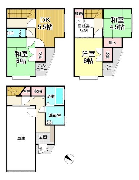 大阪市阿倍野区北畠３丁目の中古一戸建て