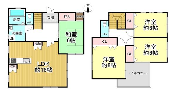 堺市堺区霞ヶ丘町１丁の中古一戸建て