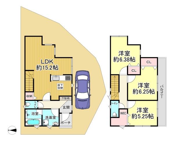 堺市堺区賑町２丁　中古戸建