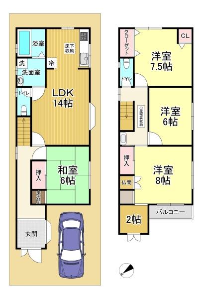 堺市堺区出島町４丁の中古一戸建て