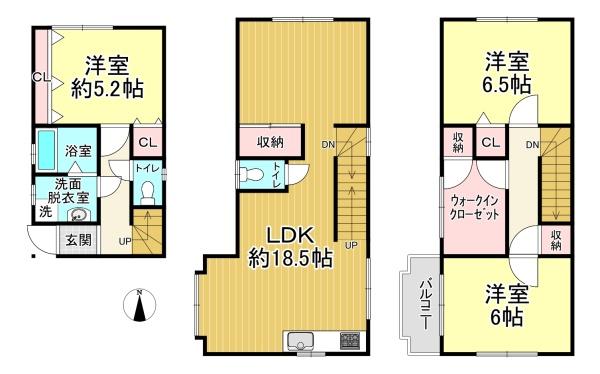大阪市住之江区浜口西３丁目　中古戸建