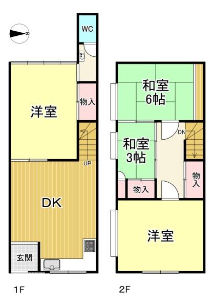 大阪市住之江区粉浜２丁目　店舗付きテラスハウス