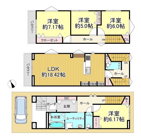 堺市堺区木材町東４丁　新築戸建