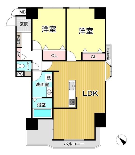 アグラード堺(間取り)