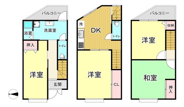 大阪市西成区玉出東１丁目の中古一戸建て
