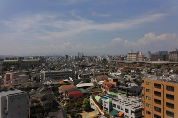 プロパレス阿倍野ヴィアッツァ(現地からの眺望)