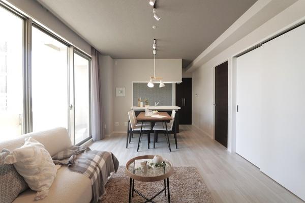 プロパレス阿倍野ヴィアッツァ(リビング)