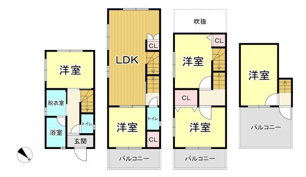 大阪市西成区玉出東１丁目　中古戸建