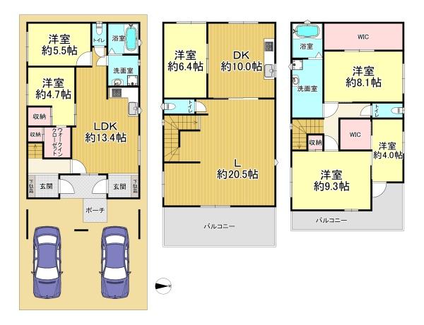 大阪市住吉区長居東4丁目 中古戸建