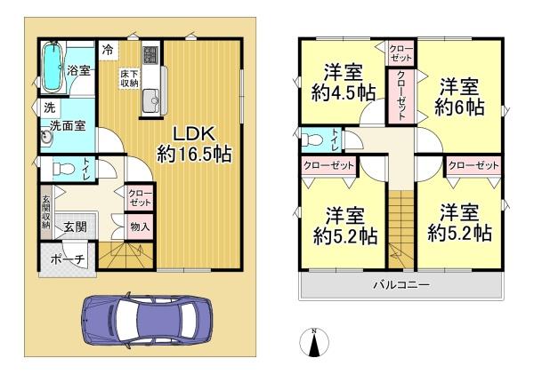 大阪市住之江区北島第２　３号棟
