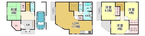 大阪市西成区岸里東1丁目 中古戸建