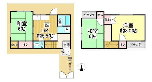 大阪市住之江区粉浜西２丁目の中古一戸建