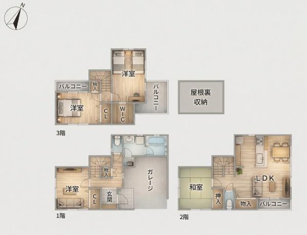 堺市堺区永代町１丁　中古戸建