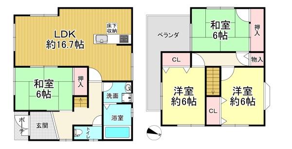 堺市西区菱木１丁　中古戸建