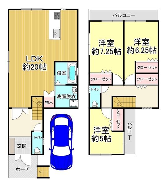 堺市西区神野町２丁の中古一戸建て