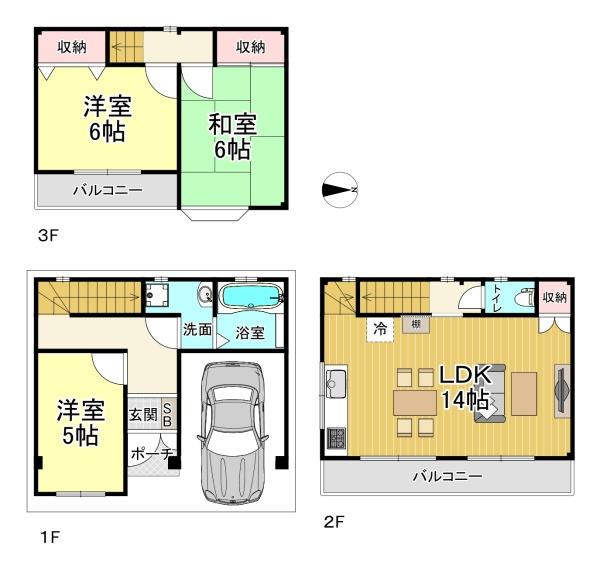 西成区千本北２丁目　中古戸建