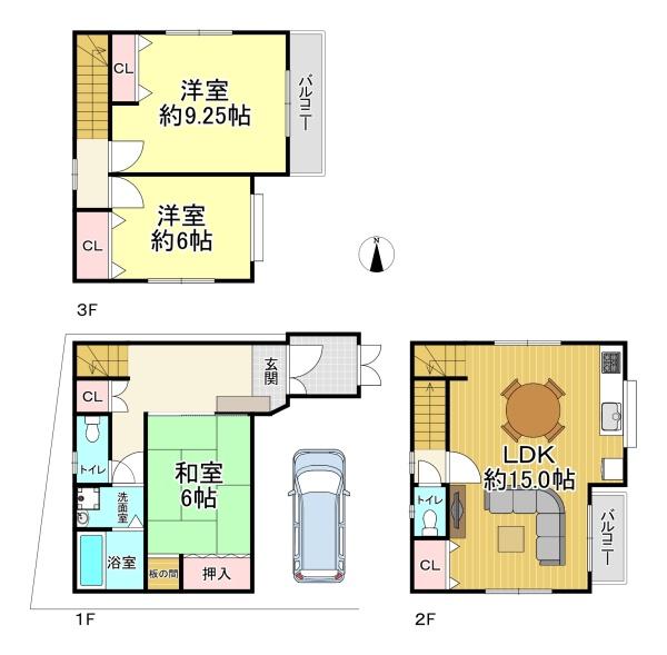 大阪市住之江区泉１丁目　中古戸建