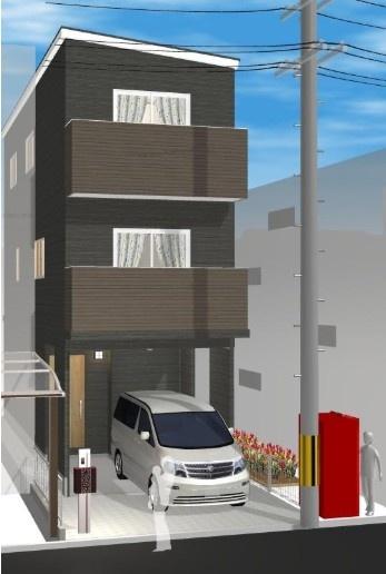 大阪市阿倍野区昭和町４丁目　新築戸建