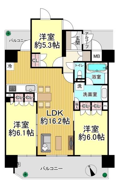 ジオ阿倍野松崎町