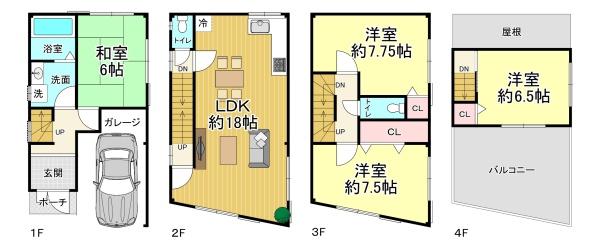 大阪市西成区南津守３丁目の中古一戸建て