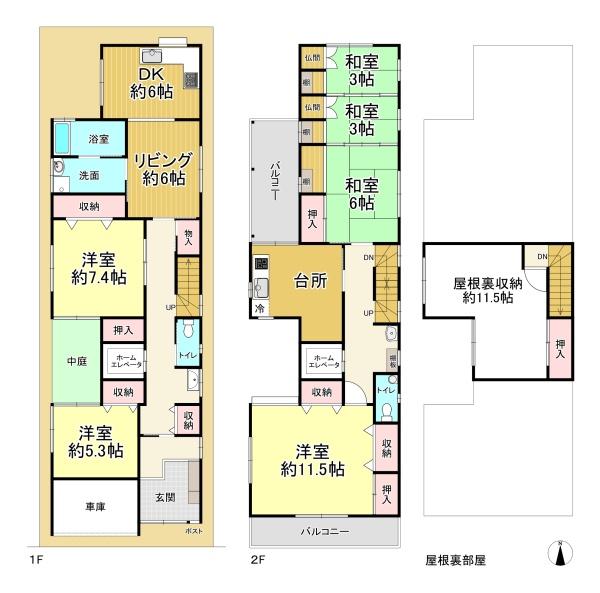 大阪市西成区岸里東１丁目の中古一戸建て