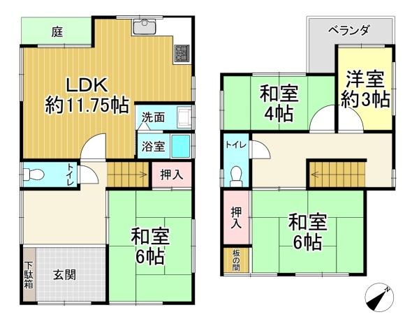 堺市西区草部 中古戸建