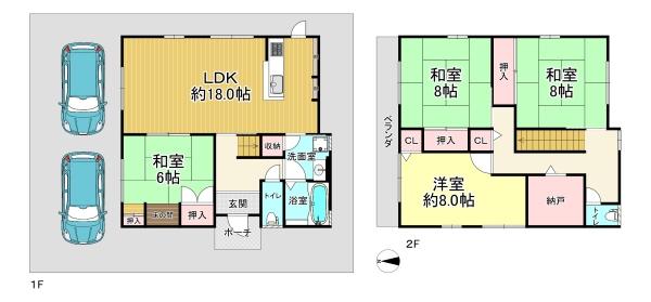 堺市西区浜寺船尾町西２丁　中古戸建