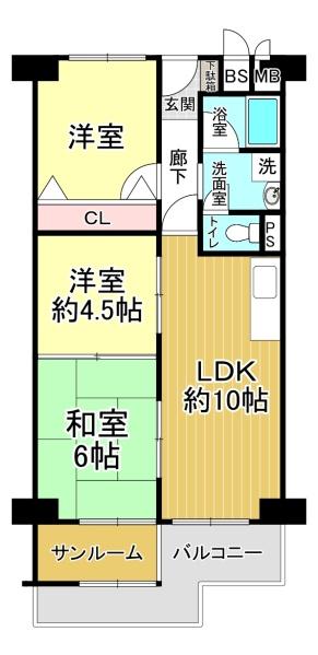 エバーグリーン第2住吉