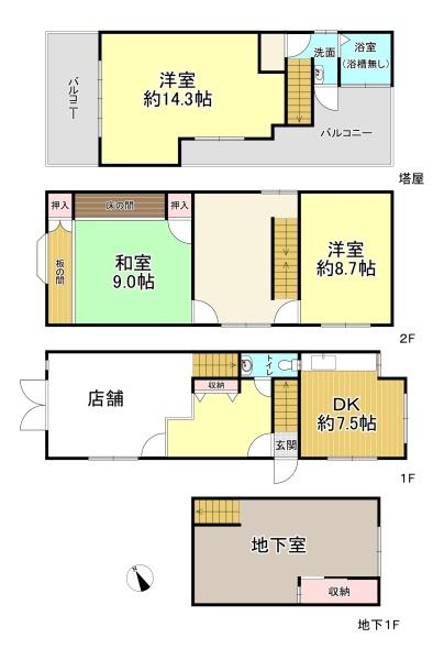 大阪市住之江区安立４丁目の中古一戸建て