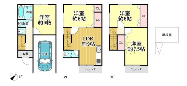 大阪市住之江区御崎２丁目　中古戸建